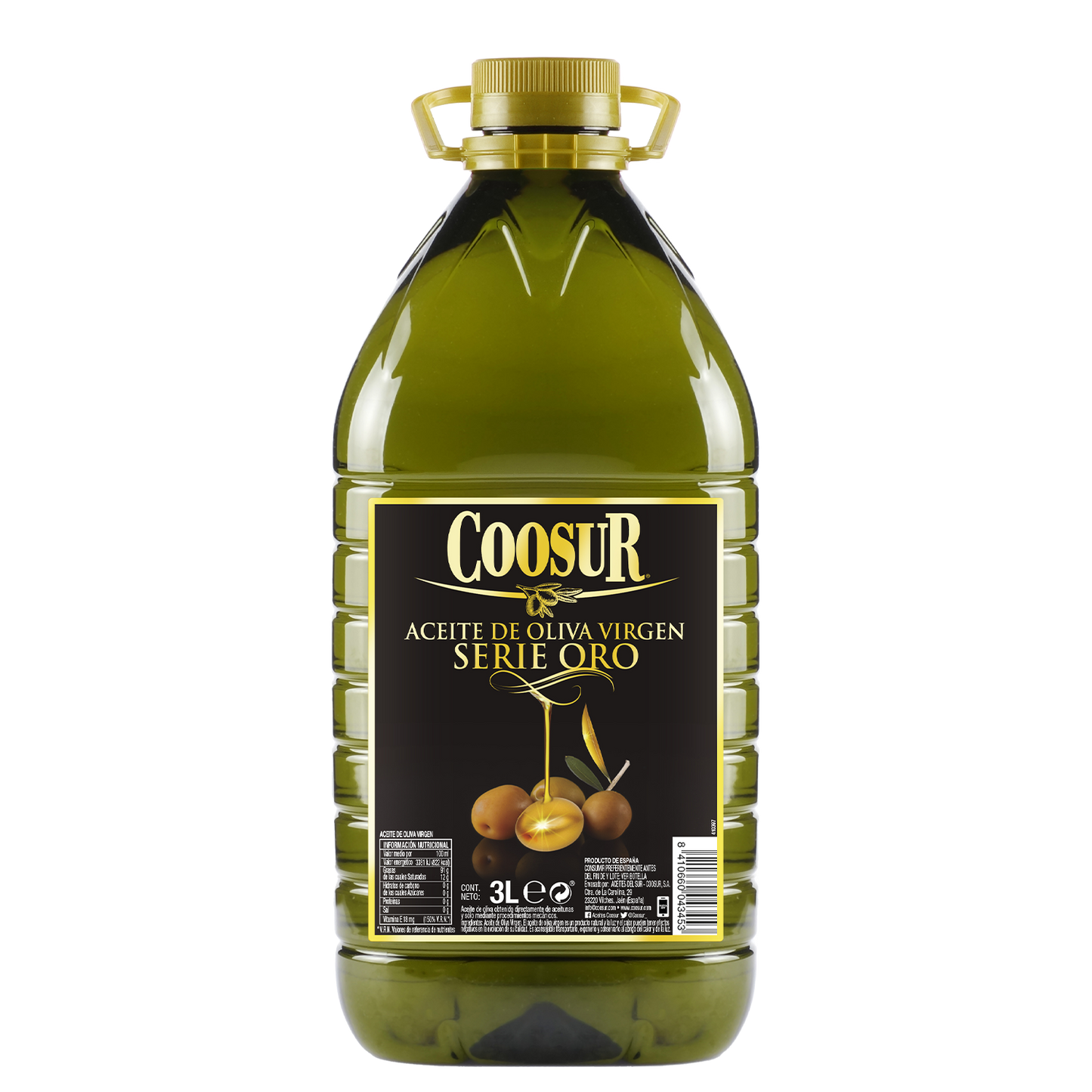 Aceite de oliva virgen Serie Oro 3L