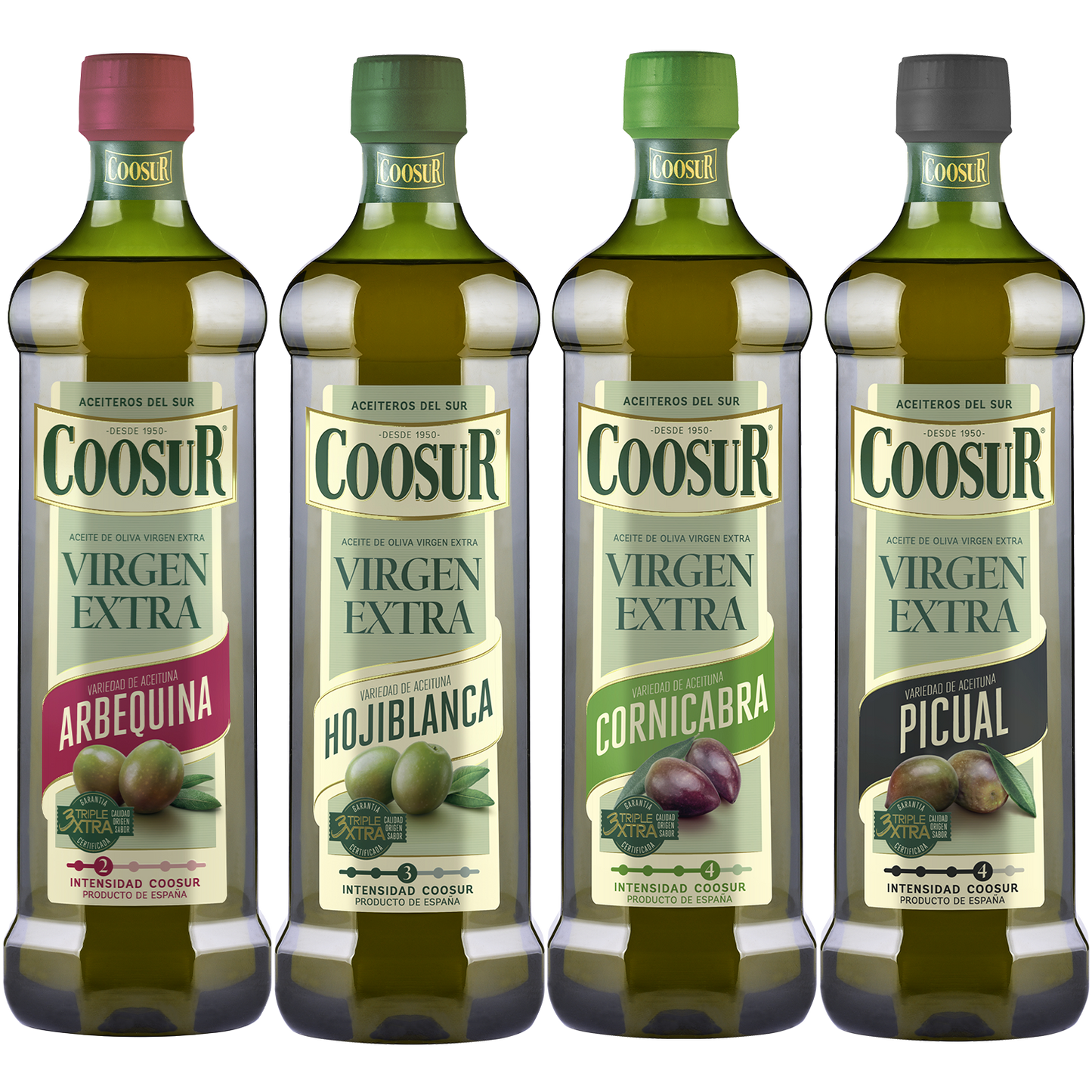 Pack aceites monovarietales