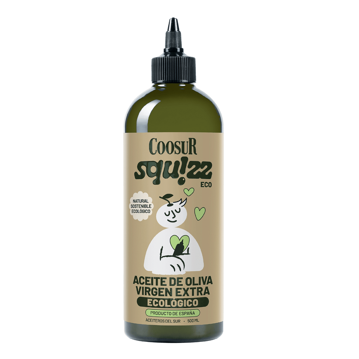 Aceite de Oliva Virgen Extra Ecológico Coosur Squizz Bio 500 ml