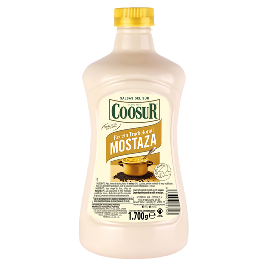 Mostaza 1700 gramos Coosur