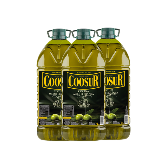 3x2 Aceite de oliva virgen Cocina Mediterránea 5L
