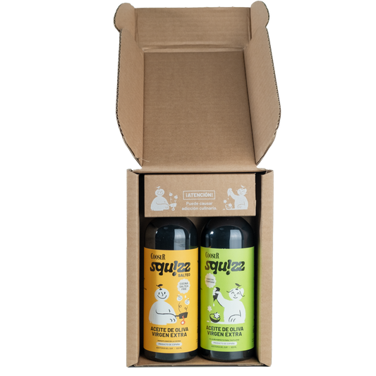 Combo Aceite de Oliva Virgen Extra Coosur Squizz 2x620 ml