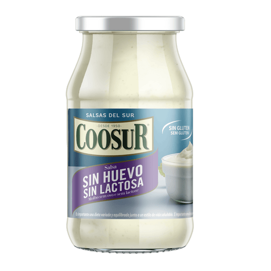Salsa sin Huevo y sin Lactosa Coosur